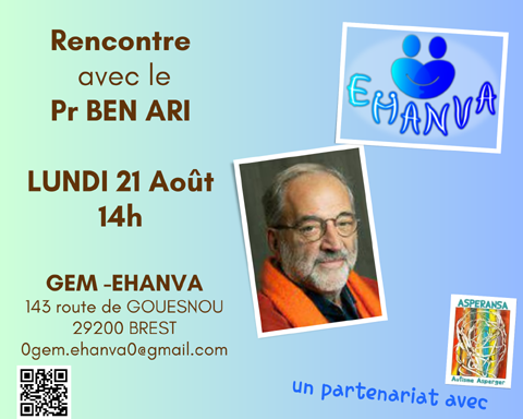 Annonce de la rencontre du 21 août 2023
