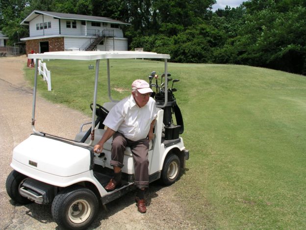 Donald au golf
